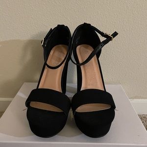 TOP MODA Platform Heels Ankle Strap